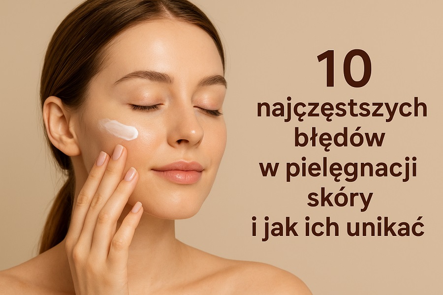 10 najczęstszych błędów w pielęgnacji skóry i jak ich unikać
